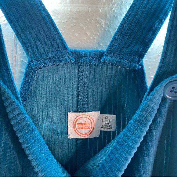 Velvet/Suade Blue jumper/dress - Picture 9 of 10